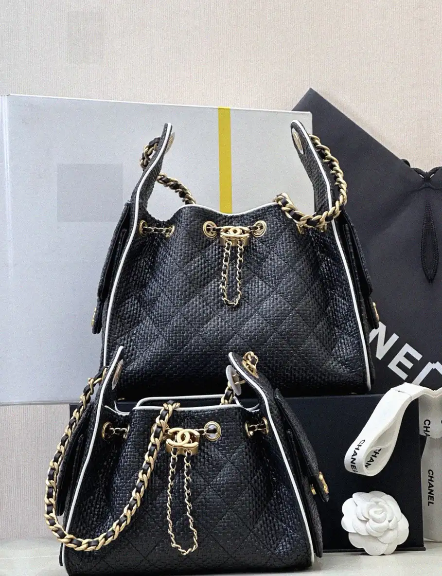 Counterfeit Chanel 25s Small Hobo front view visual reference