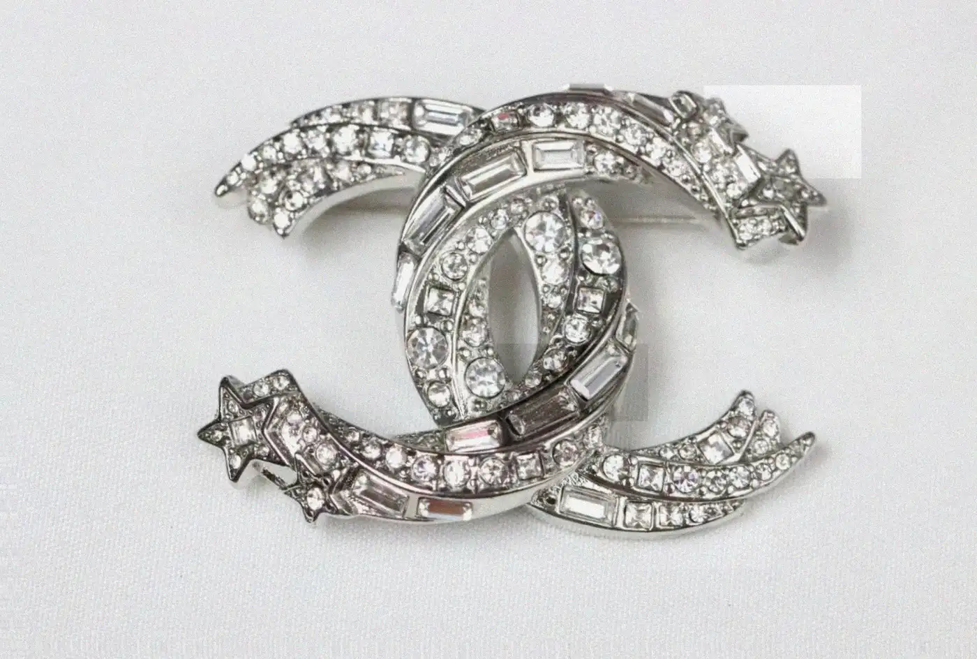 Counterfeit Chanel accessories front view visual reference