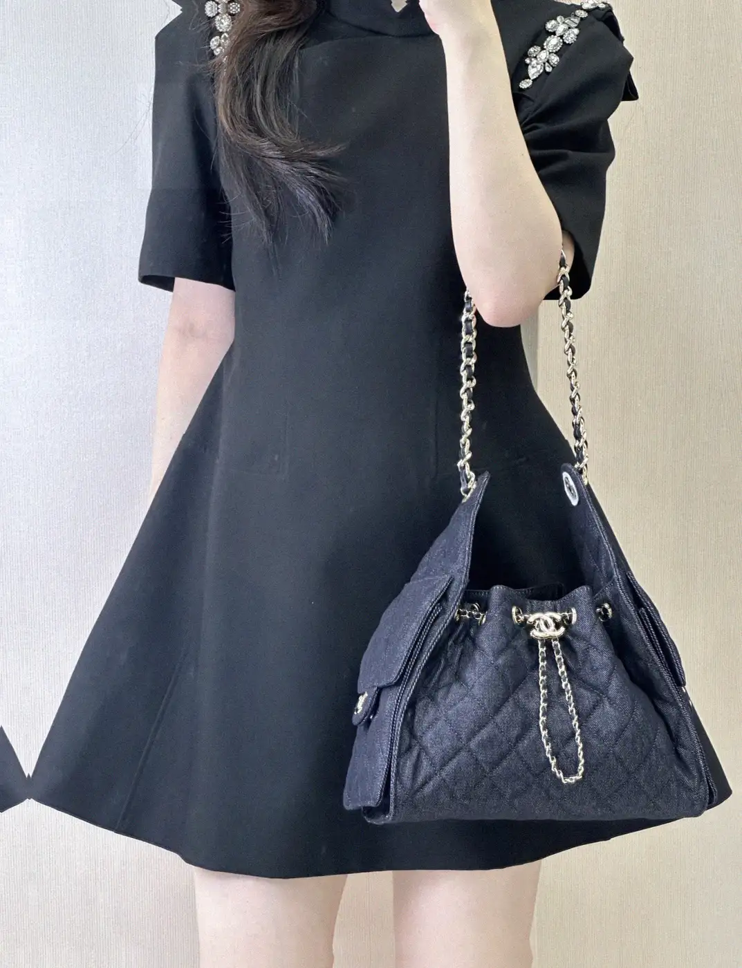 Counterfeit Chanel bags front view visual reference