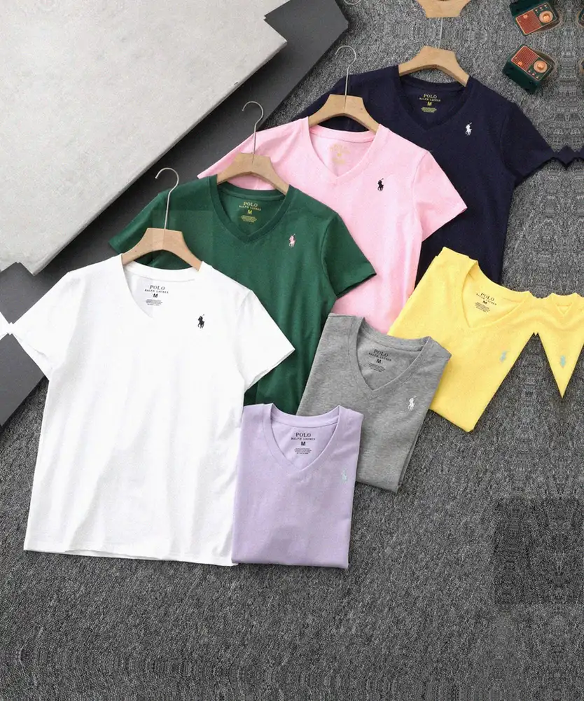 Counterfeit Ralph Lauren apparel front view visual reference