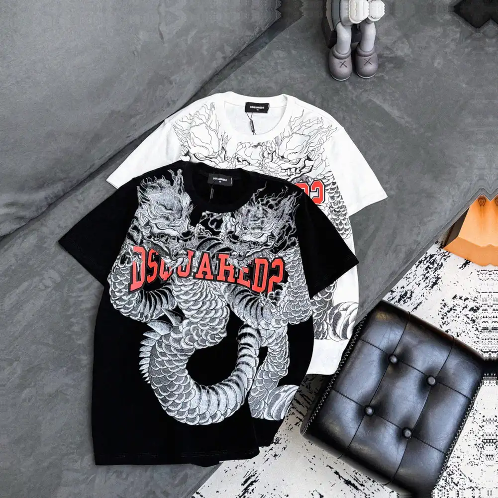 Counterfeit apparel front view visual reference